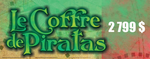 Jeu d'évasion le coffre de piratas